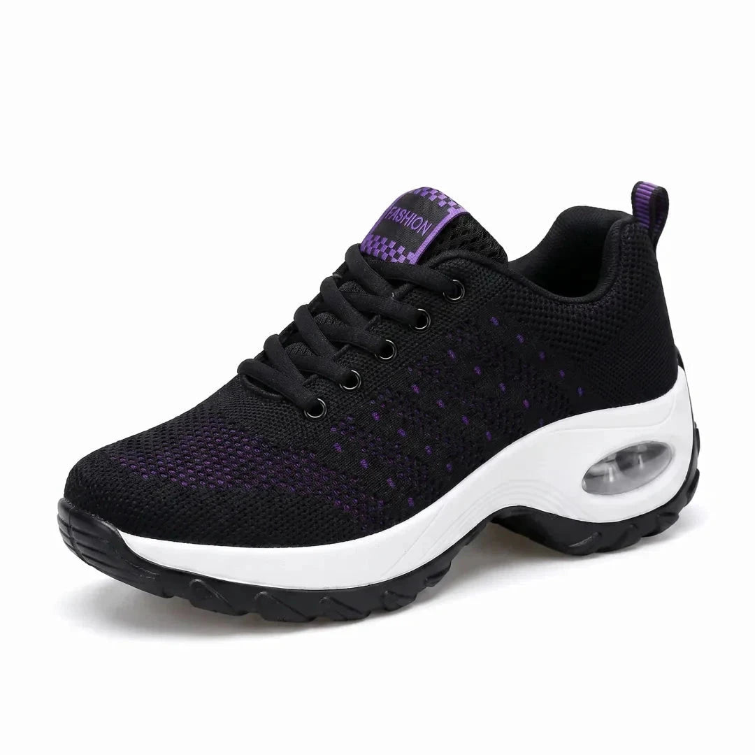 Tênis Ortopédico Conforto Flex - 59% OFF + Palmilha Grátis Tênis Ortopédico MRL-197 Miralleve Preto C/ Roxo 33