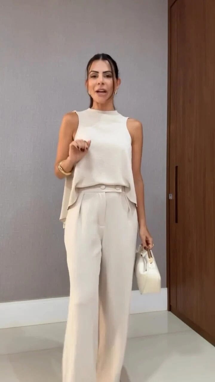 Conjunto Minimalista – Elegância e Conforto para um Estilo Sofisticado [COMPRE 1 LEVE 2] Conjunto Minimalista MRL-032 Miralleve 