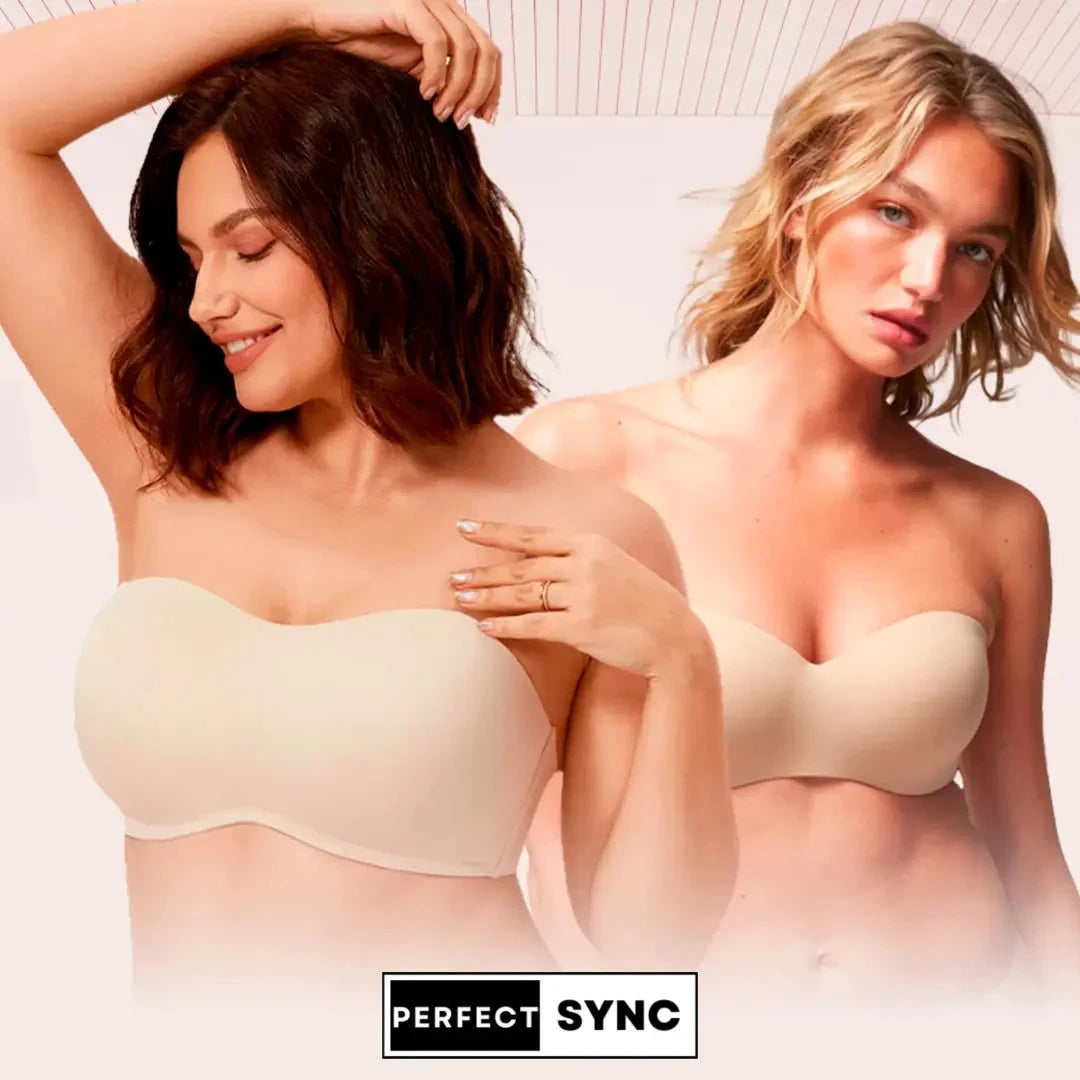 Sutiã Sync Comfort Tomara que Caia - Sustentação Perfeita Sem Alças - [COMPRE 1 LEVE 2] Sutiã Sync MRL-023 Miralleve Nude + Nude 40 